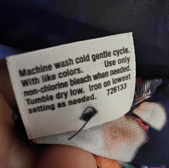 A.N.A. Hi-Low Tunic | Cuffed Sleeve | Sheer Blouse | Women's Size Small - Picture 9 of 9